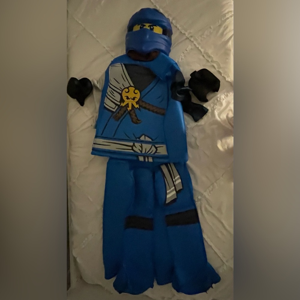 Blue Ninja Kids Costume